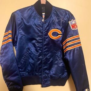 AUTOGRAPHED STARTER NFL VINTAGE 1980’s JACKET - CHICAGO BEARS